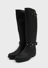 Rating Buckle Long Rain Boots