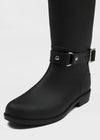 Rating Buckle Long Rain Boots