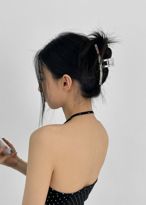 Ssalong Clear Aurora Claw Clip