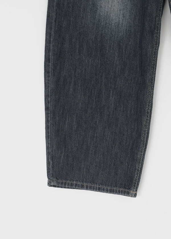 Elton Summer Washing Wide Denim Pants