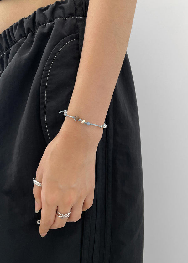 Lepoly Gemstone Bead Knot Bracelet