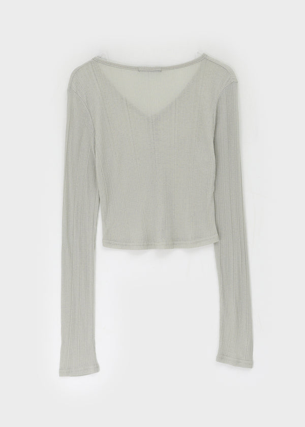 Charlotte V-Neck Crop Summer Cardigan