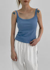 Pocarit Basic Sleeveless Top (Built-in Cap)