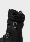 Redito Buckle Leather Slip-on Boots