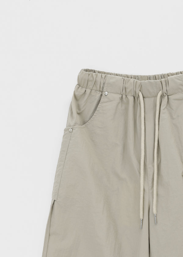 Folk String Nylon Banding Pants
