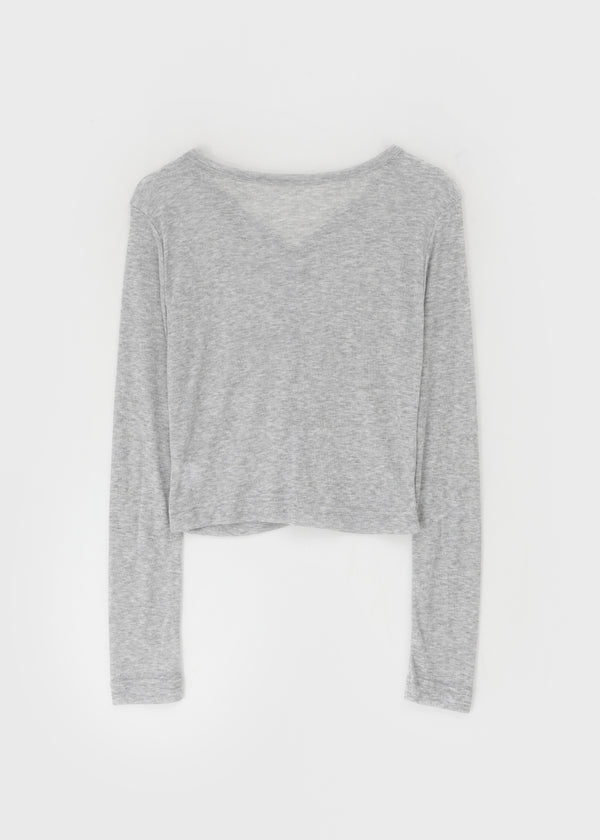 Wikubi Summer Sheer V-Neck Cardigan