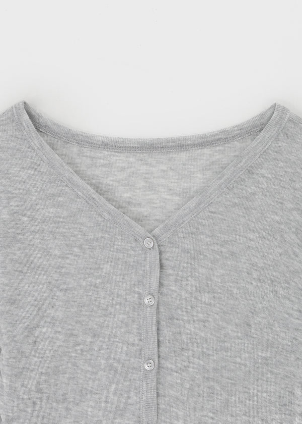 Wikubi Summer Sheer V-Neck Cardigan