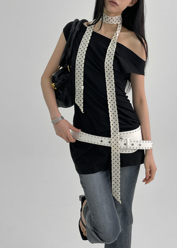 Mininsi Chiffon Dot Muffler