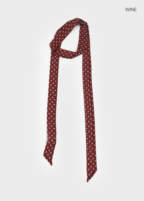 Mininsi Chiffon Dot Muffler