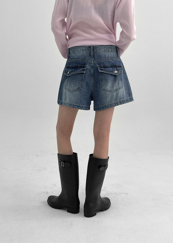 Love You Buckle Long Rain Boots