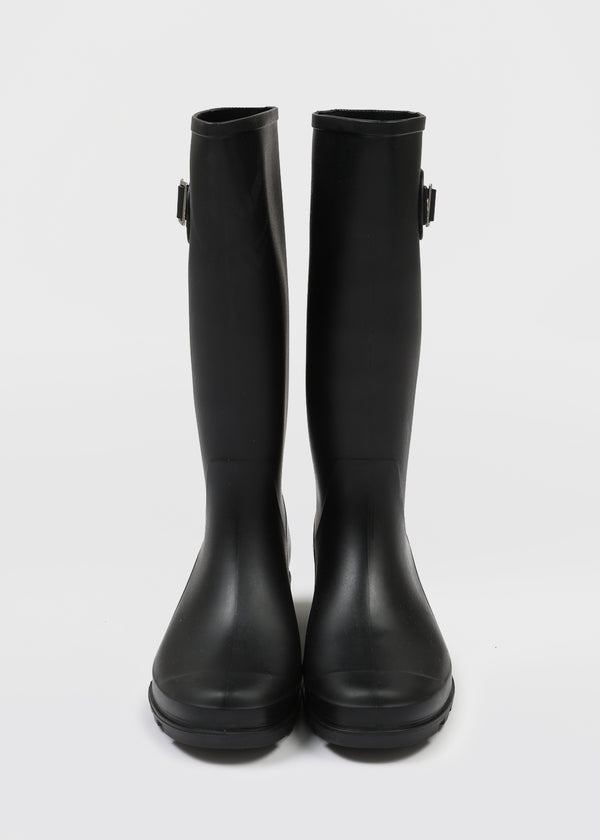 Love You Buckle Long Rain Boots
