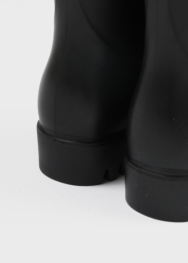 Love You Buckle Long Rain Boots