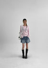 Elzip Summer Round Knit Cardigan