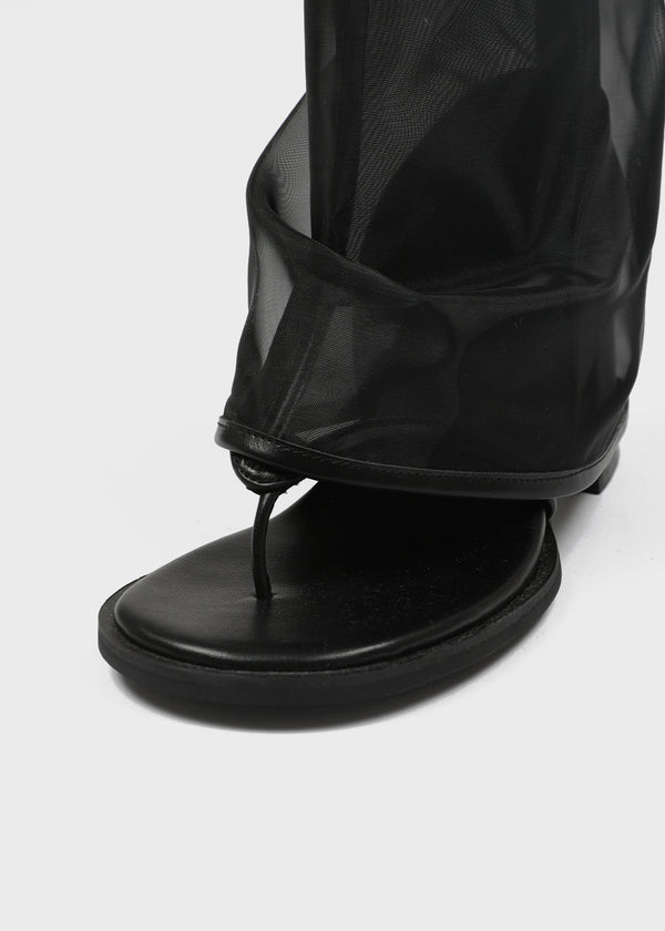 Hocam Mesh Thong Mid Boots