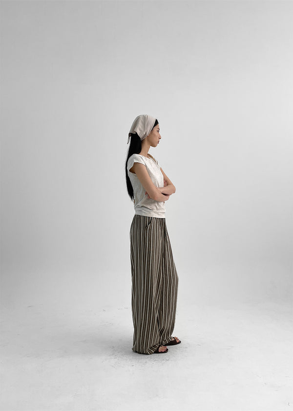 Chensha Boat Neck Raglan Short Sleeve Tee