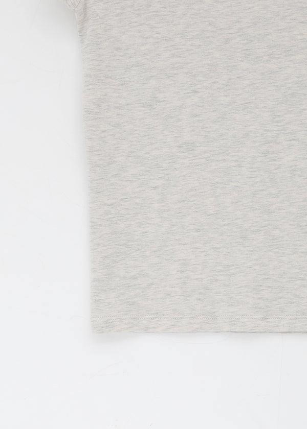 Chensha Boat Neck Raglan Short Sleeve Tee