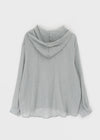 Morint Sheer Hooded Shirt
