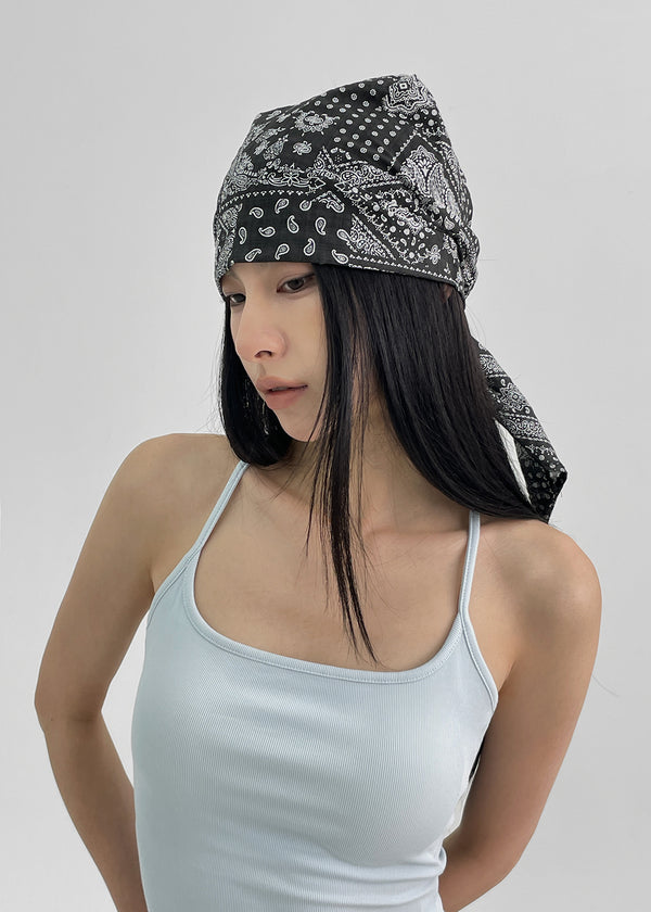 Laptan Paisley Turban Beanie