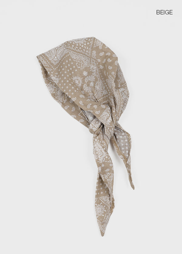 Laptan Paisley Turban Beanie