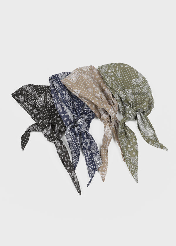 Laptan Paisley Turban Beanie