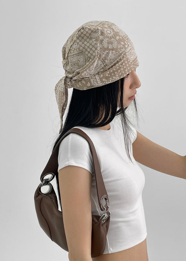 Laptan Paisley Turban Beanie