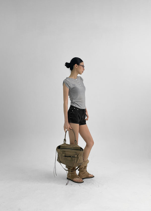 Dilua denim short pants