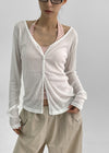 Duis V-Neck Summer Cardigan