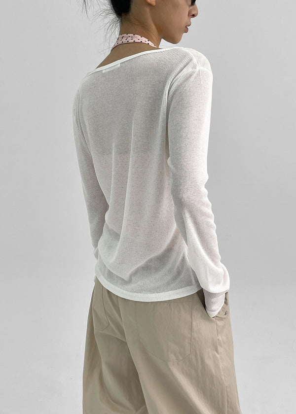 Duis V-Neck Summer Cardigan