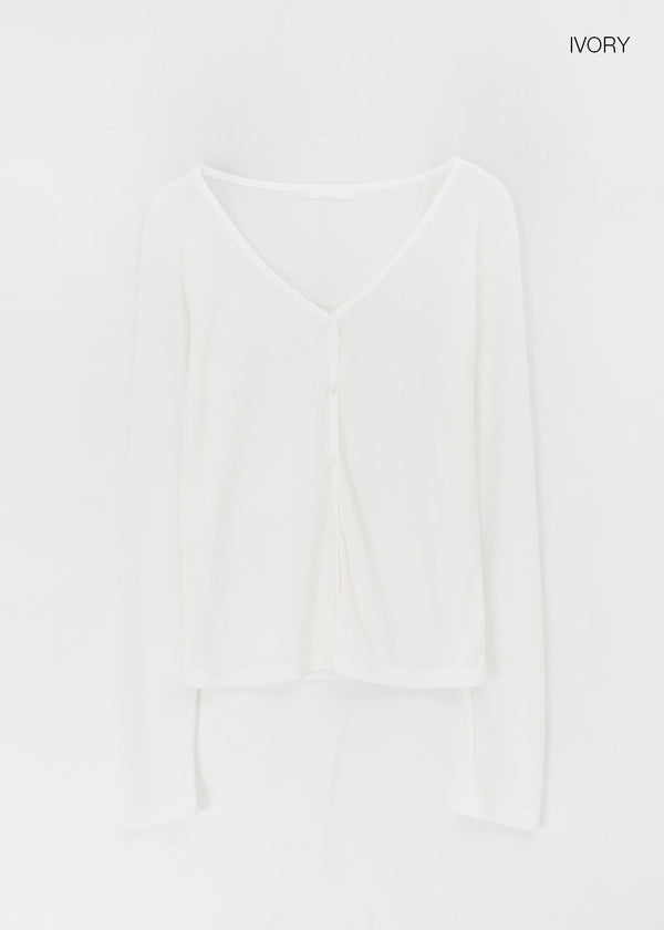 Duis V-Neck Summer Cardigan