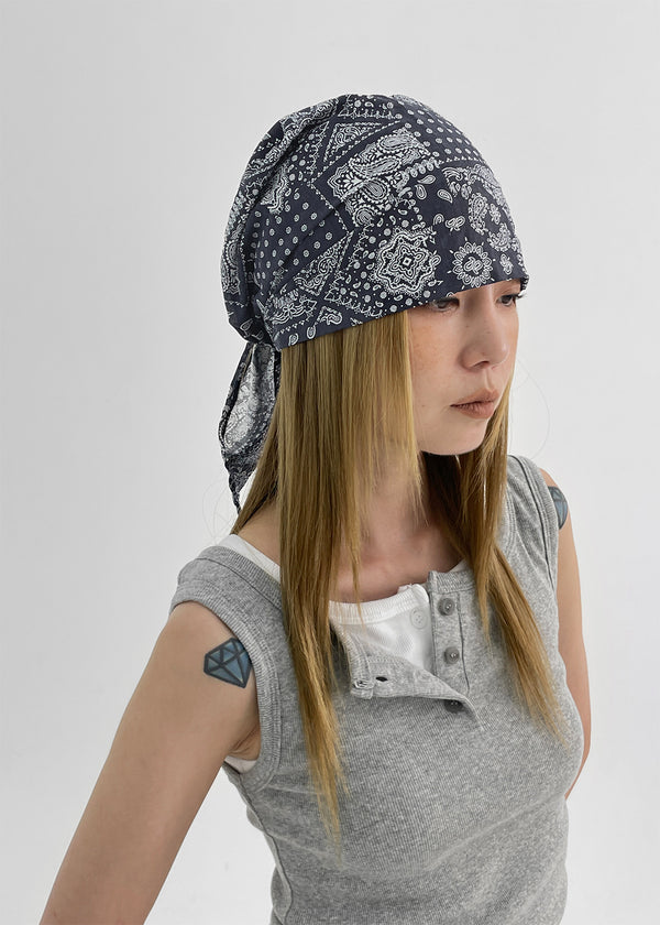 Laptan Paisley Turban Beanie