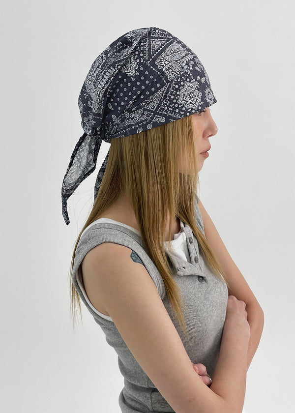 Laptan Paisley Turban Beanie