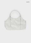 Okidu Leather Big Shoulder Bag