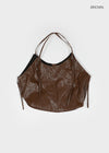 Okidu Leather Big Shoulder Bag