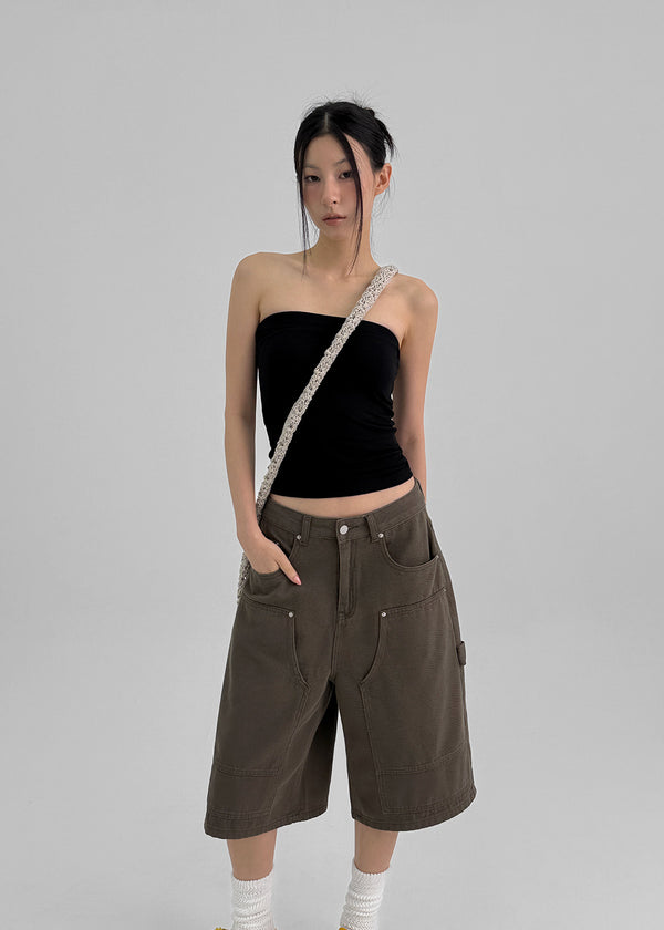 Rohenson Long Tube Top (Built-in Bra)