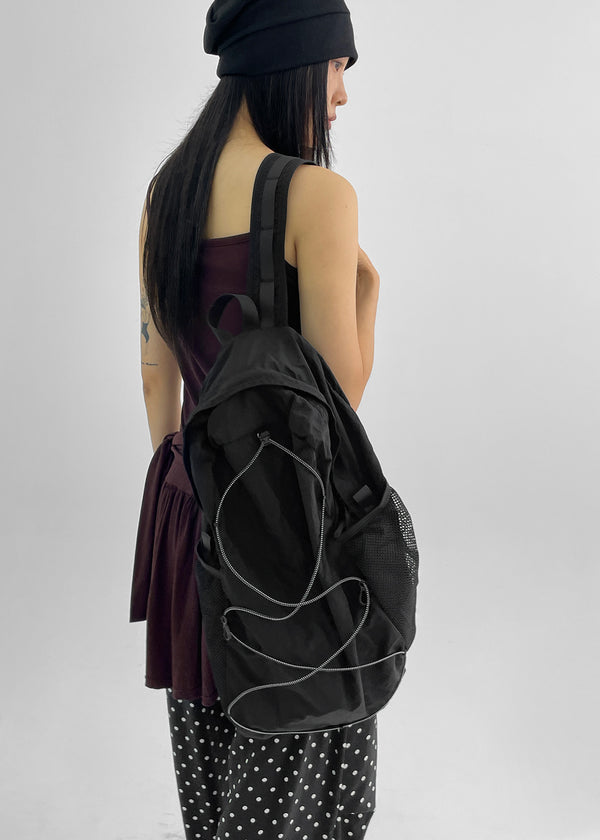 Birano String Nylon Backpack