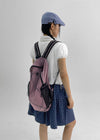 Birano String Nylon Backpack