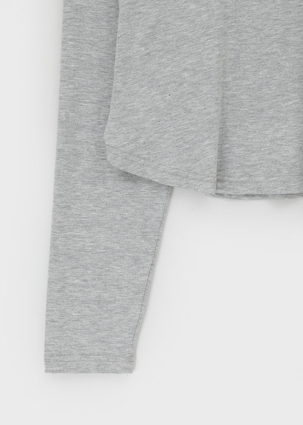 Rentica Summer Henry Neck Hooded Tee