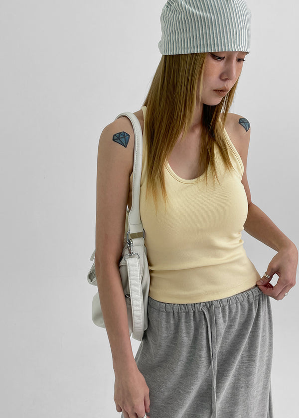 Fruit Basic Halter Sleeveless (built-in Cap)