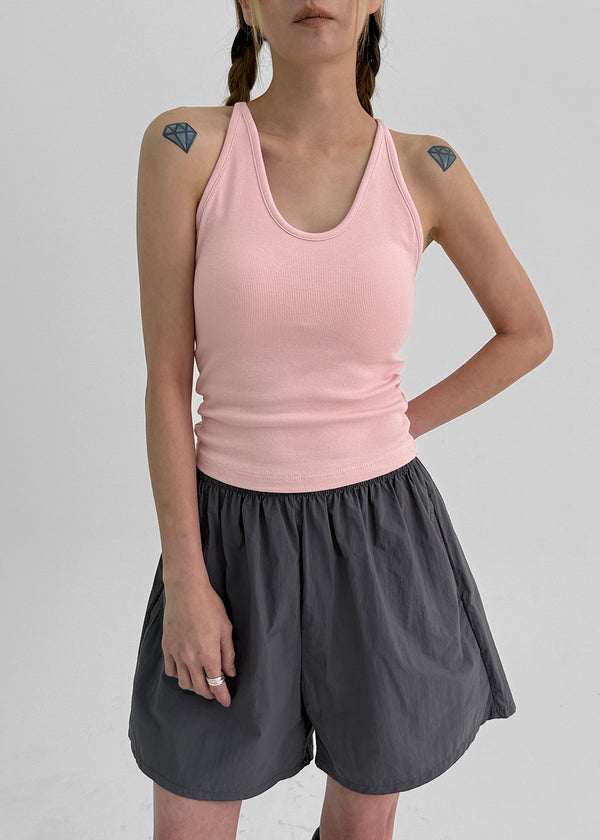 Fruit Basic Halter Sleeveless (built-in Cap)