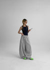 Puppet Balloon Wide Banding Pants
