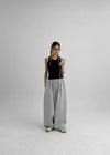 Puppet Balloon Wide Banding Pants