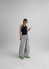Puppet Balloon Wide Banding Pants