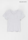 Lilbet Slim Fit U-Neck Short Sleeve Tee