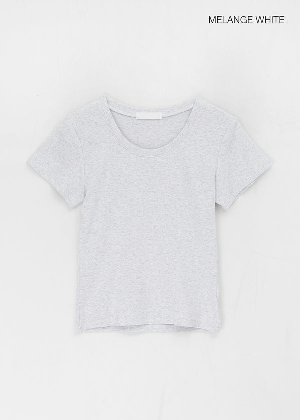 Lilbet Slim Fit U-Neck Short Sleeve Tee