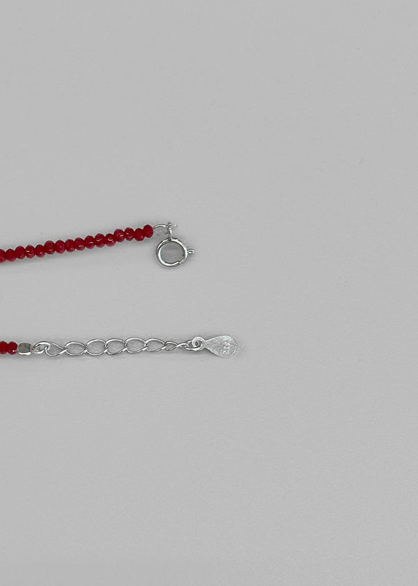 (silver 925)winner Color Mini Bead Bracelet