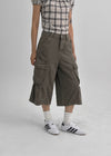 Lesnar Wide Cargo Bermuda Shorts