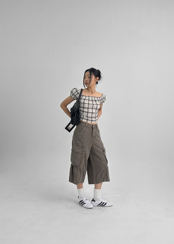 Lesnar Wide Cargo Bermuda Shorts