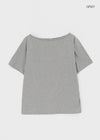 Royton Overfit Off-shoulder Short Sleeve T-shirt