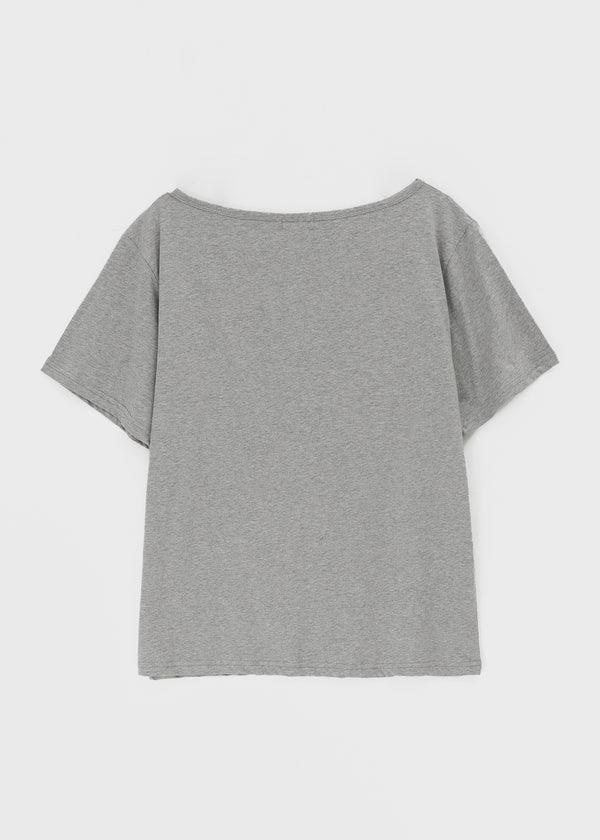 Royton Overfit Off-shoulder Short Sleeve T-shirt