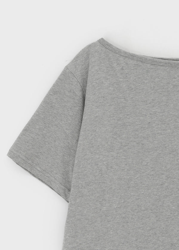 Royton Overfit Off-shoulder Short Sleeve T-shirt